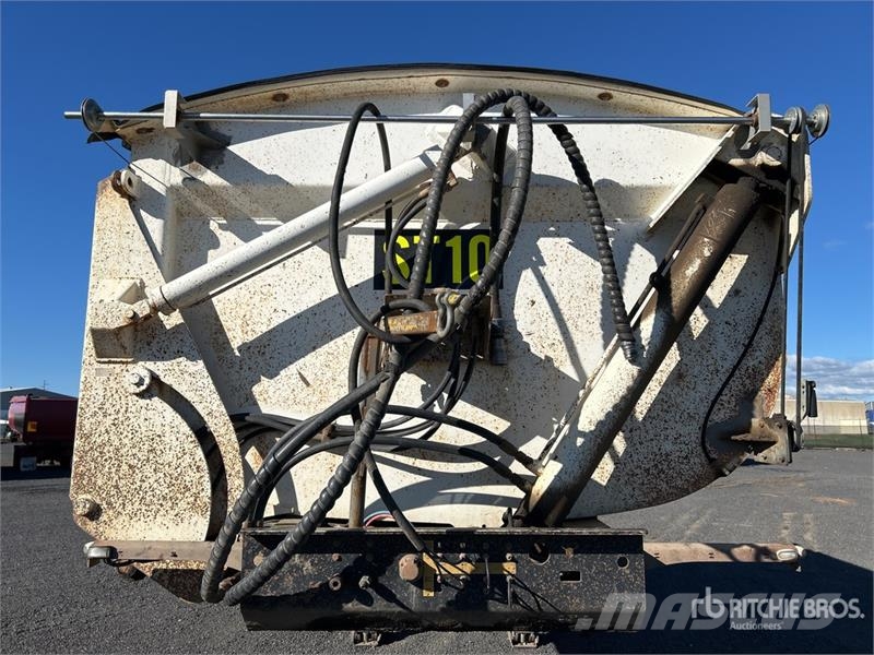 Roadwest 5 m Tri/A B-Double Lead Side Dump Trailer Bañera