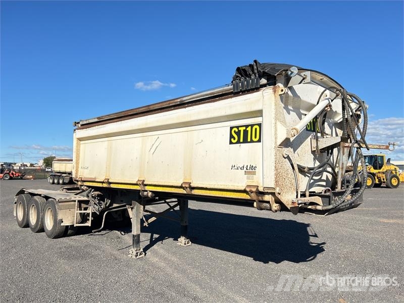 Roadwest 5 m Tri/A B-Double Lead Side Dump Trailer Bañera
