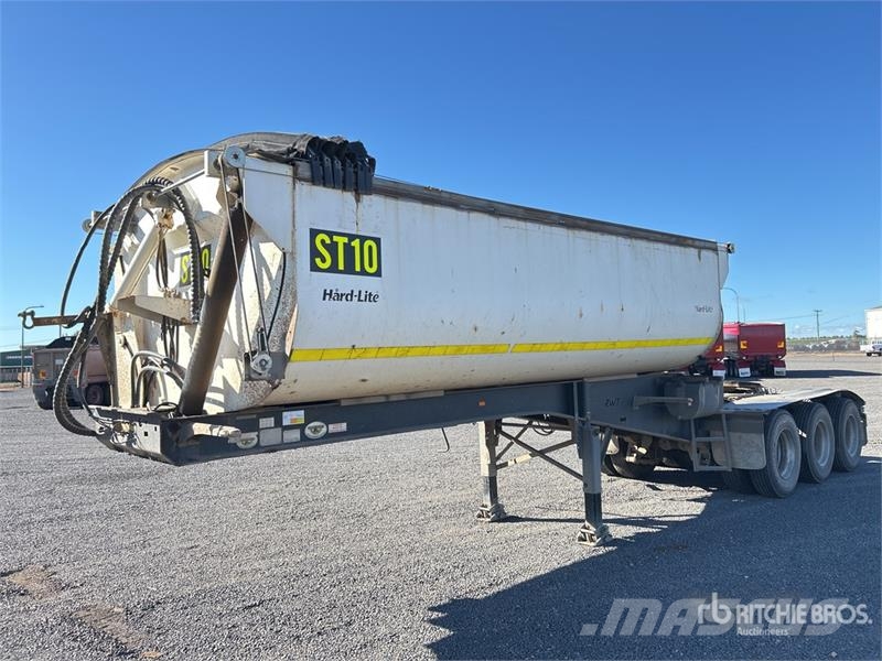 Roadwest 5 m Tri/A B-Double Lead Side Dump Trailer Bañera
