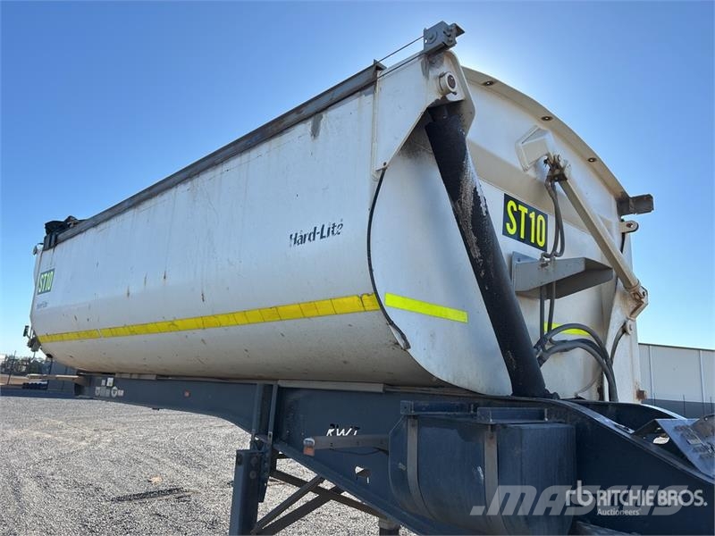 Roadwest 5 m Tri/A B-Double Lead Side Dump Trailer Bañera