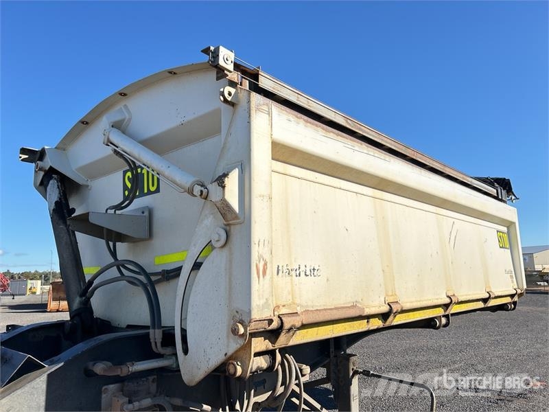 Roadwest 5 m Tri/A B-Double Lead Side Dump Trailer Bañera