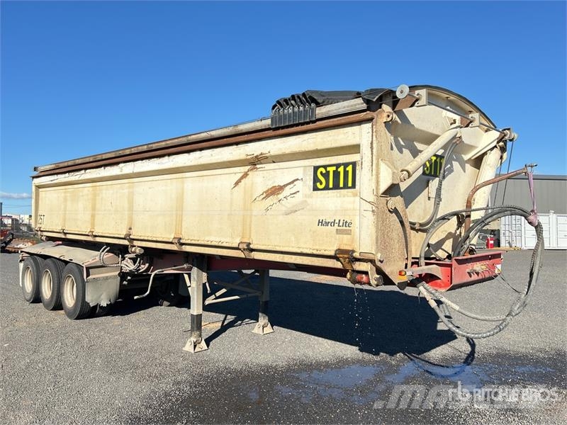 Roadwest 8.4 m Tri/A Side Dump Trailer Bañera