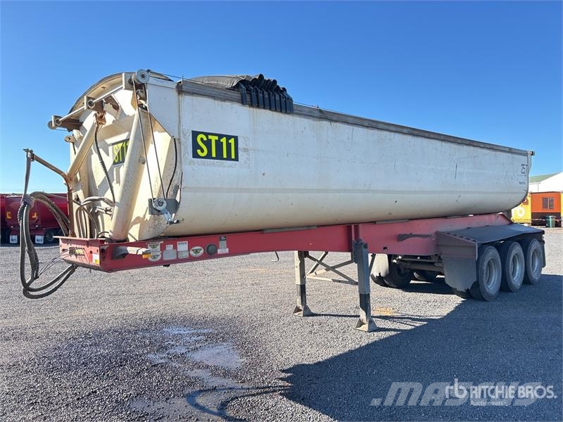 Roadwest 8.4 m Tri/A Side Dump Trailer Bañera