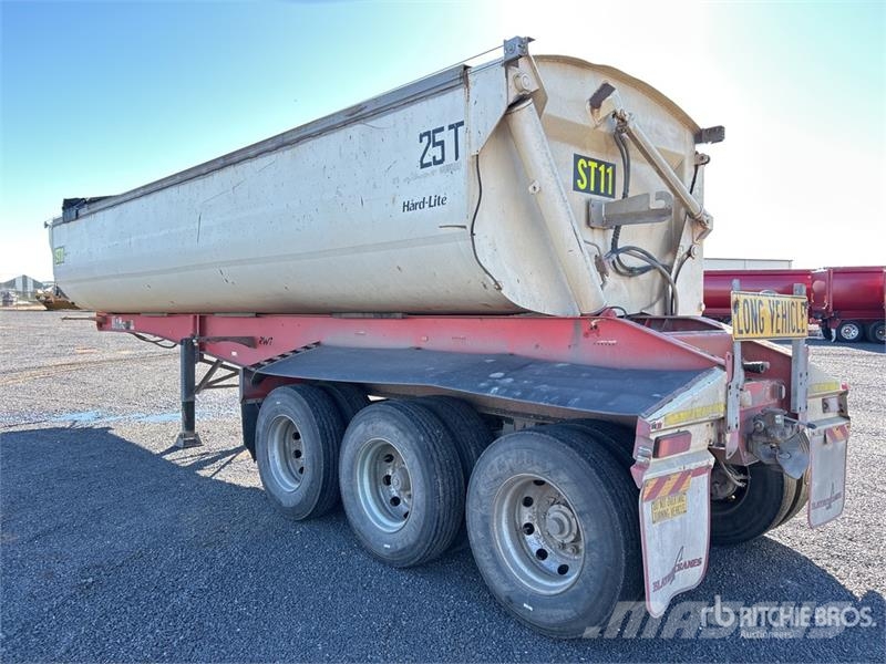 Roadwest 8.4 m Tri/A Side Dump Trailer Bañera