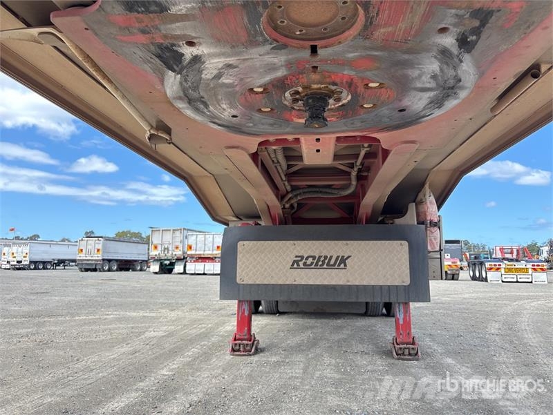  Robuk 10.2 m Tri/A Step Deck End Dump Trailer ダンプトレーラー
