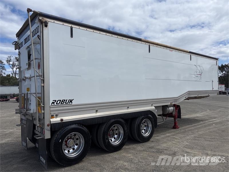  Robuk 10.2 m Tri/A Step Deck End Dump Trailer ダンプトレーラー