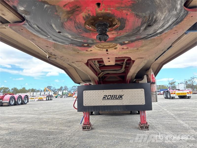  Robuk 10.2 m Tri/A Step Deck End Dump Trailer ダンプトレーラー
