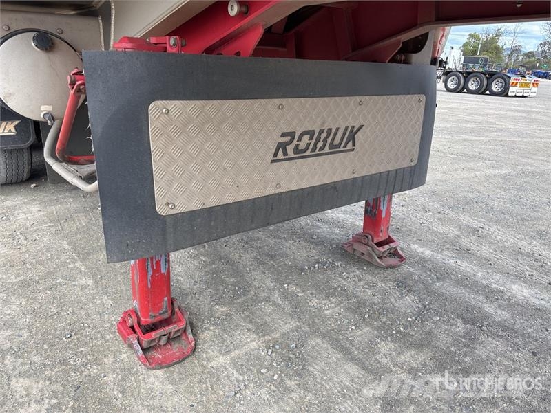  Robuk 10.2 m Tri/A Step Deck End Dump Trailer ダンプトレーラー