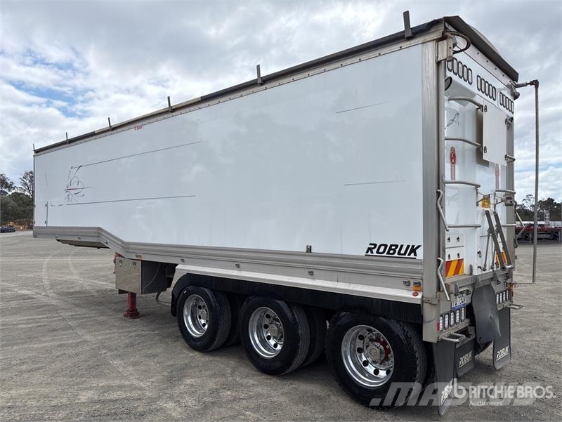  Robuk 10.2 m Tri/A Step Deck End Dump Trailer ダンプトレーラー