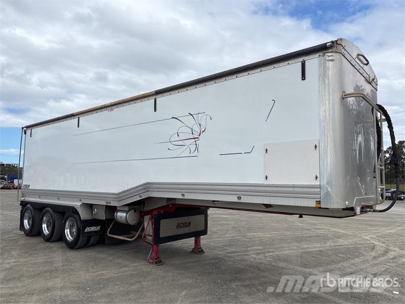  Robuk 10.2 m Tri/A Step Deck End Dump Trailer ダンプトレーラー