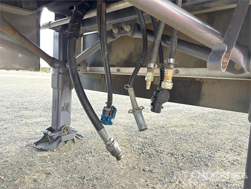  Robuk 10.4 m Tri/A Step Deck End Dump Trailer Kiper prikolice