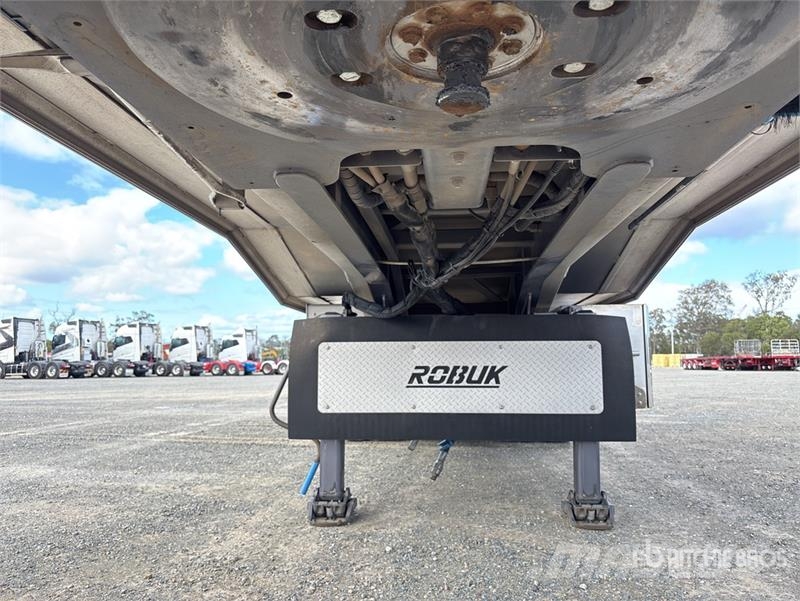  Robuk 10.4 m Tri/A Step Deck End Dump Trailer Kiper prikolice