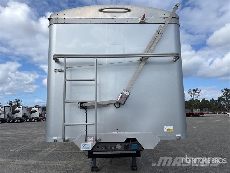  Robuk 10.4 m Tri/A Step Deck End Dump Trailer Kiper prikolice