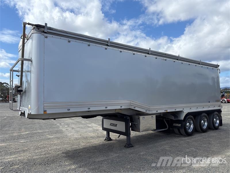  Robuk 10.4 m Tri/A Step Deck End Dump Trailer Kiper prikolice