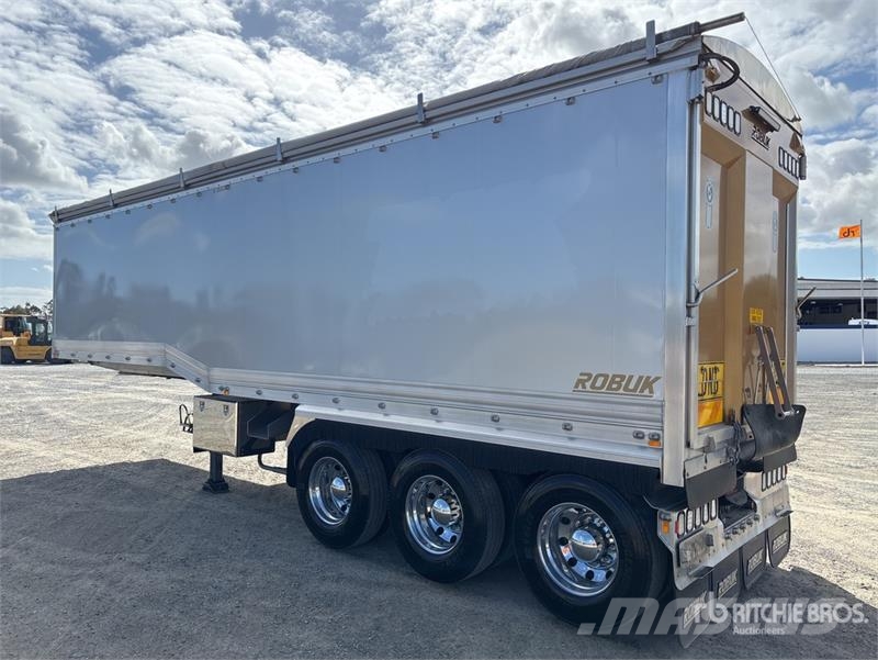 Robuk 9.9 m Tri/A Step Deck End Dump Trailer Kiper prikolice