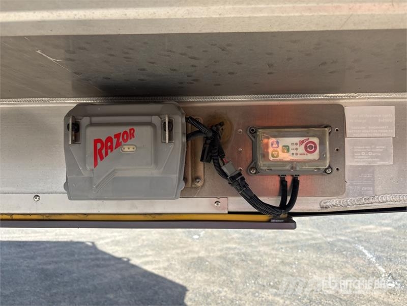 Robuk 9.9 m Tri/A Step Deck End Dump Trailer Kiper prikolice