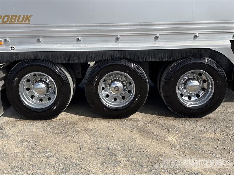 Robuk 9.9 m Tri/A Step Deck End Dump Trailer Kiper prikolice