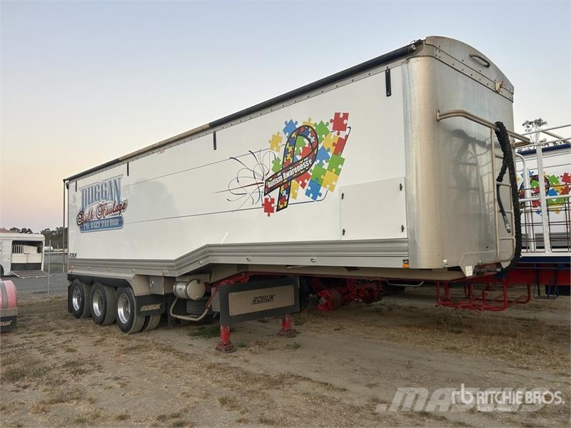Robuk Trailers 10 m Tri/A Step Deck End Dump Trail Самоскиди