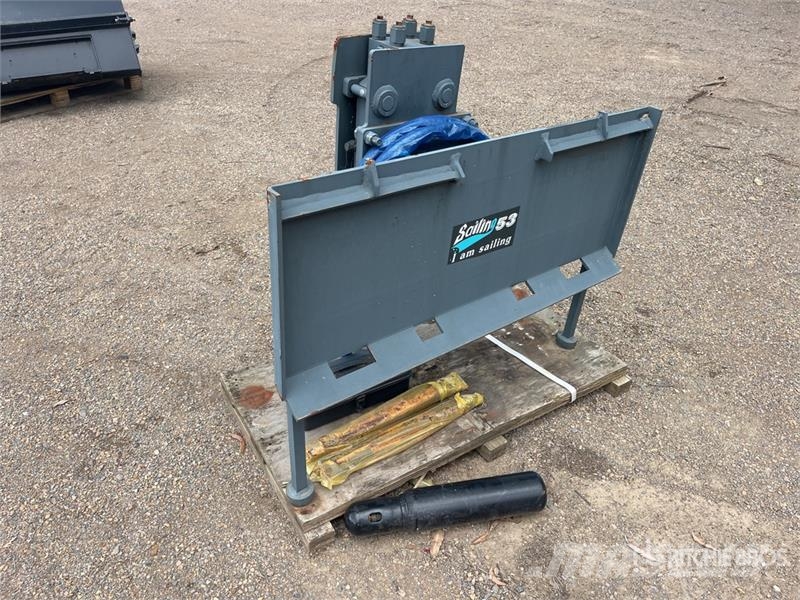  Sailing 53 1170 mm Skid Steer Post Driver - Fits 2 Fencing equipment