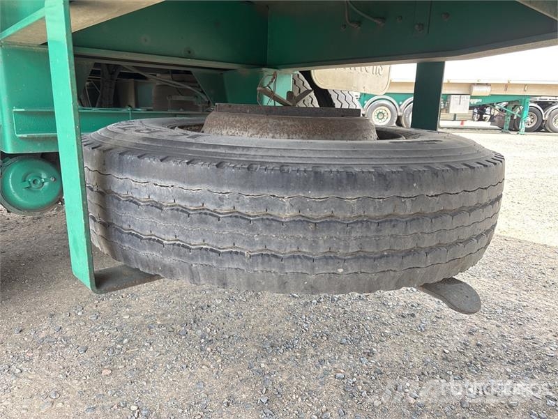Sawtell & Sons 7.8 m Quad Dog End Dump Trailer Kiper prikolice
