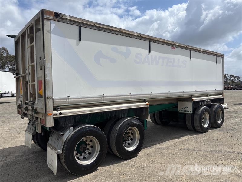 Sawtell & Sons 7.8 m Quad Dog End Dump Trailer Kiper prikolice