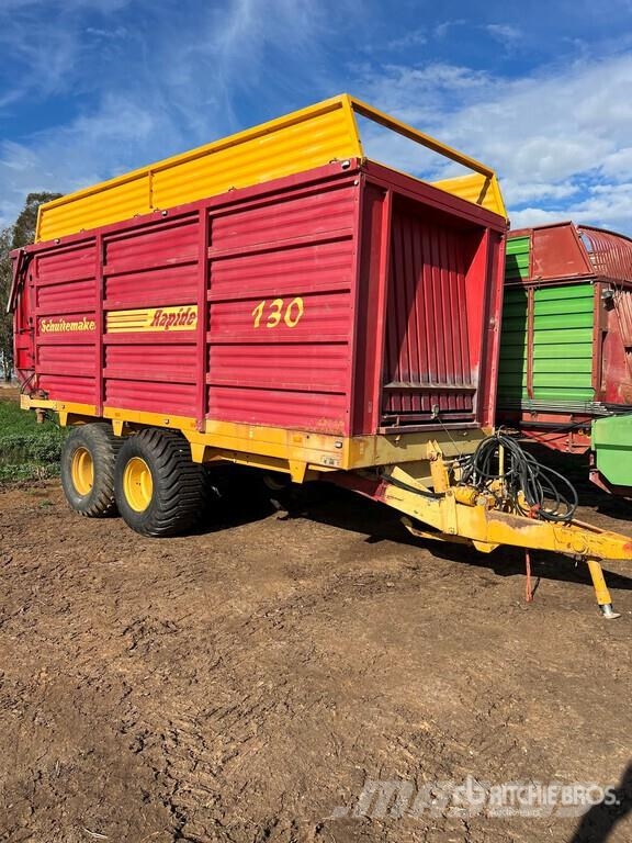Schuitemaker Raptide 130V Silage Trailer 箱式拖车