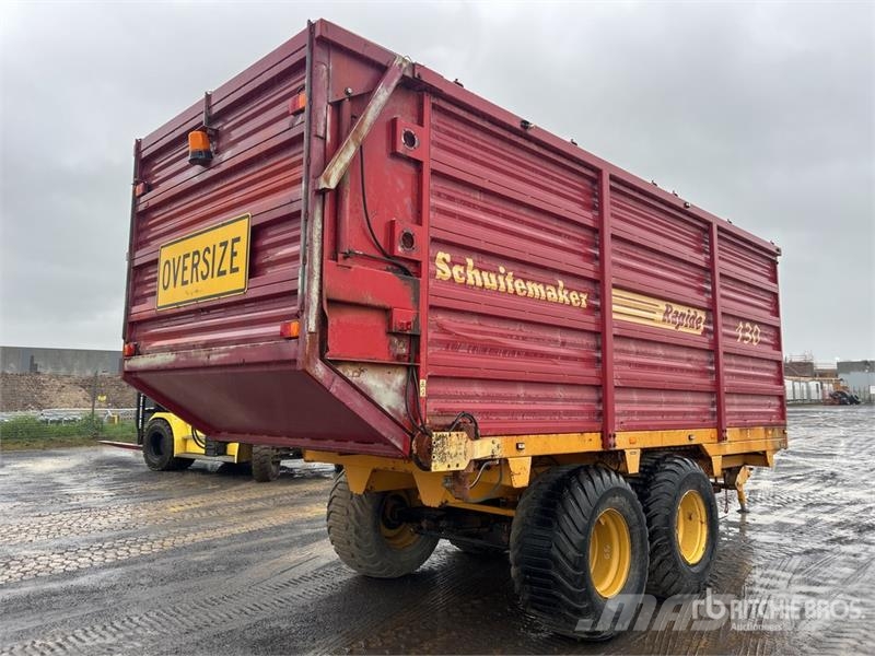 Schuitemaker Raptide 130V Silage Trailer Prikolica za splošno rabo