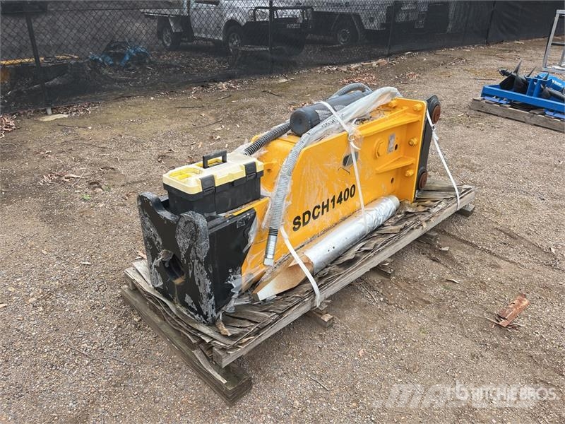 SDCH 1400 Hydraulic Breaker - Fits 19 - 26 ton (Un Hammers / Breakers