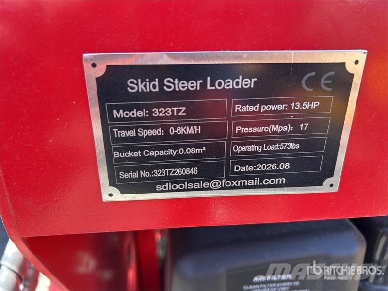  SDLOOL SL-323TZ Mini Skid Steer Loader (Unused) Minilæsser - skridstyret