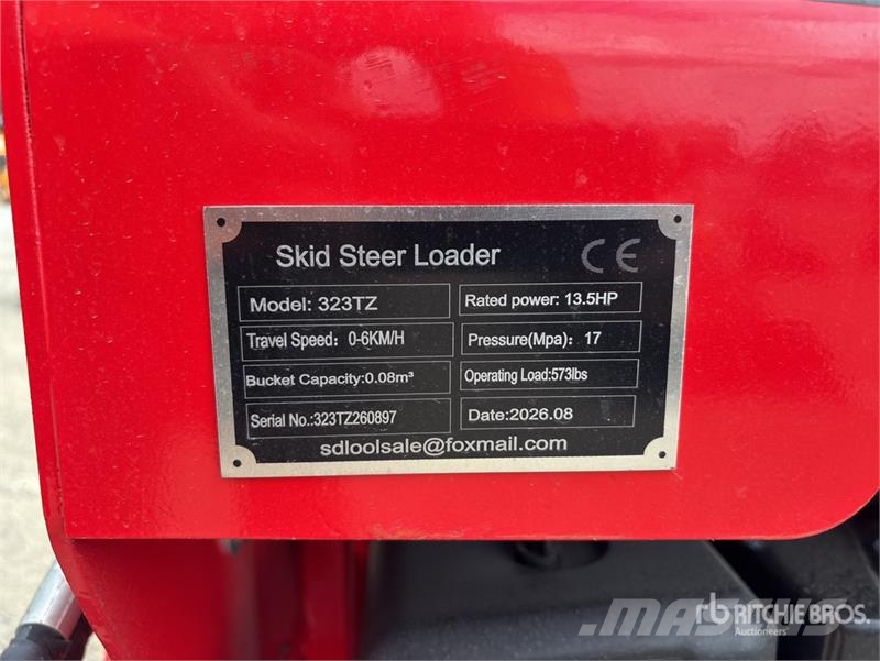  SDLOOL SL-323TZ Mini Skid Steer Loader (Unused) Skid steer mini nakladalci