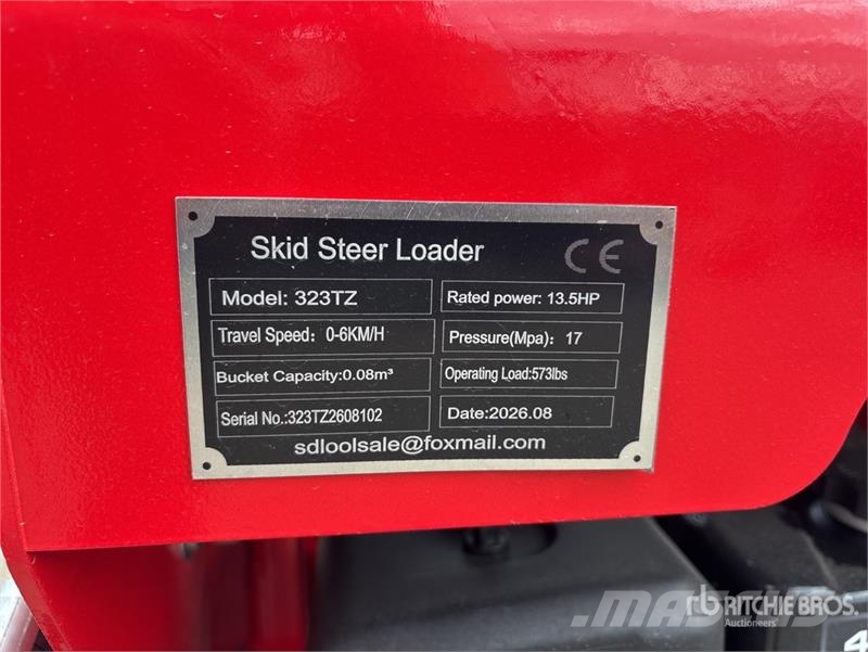  SDLOOL SL-323TZ Mini Skid Steer Loader (Unused) Skid steer mini nakladalci