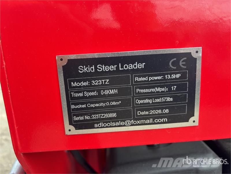  SDLOOL SL-323TZ Mini Skid Steer Loader (Unused) Skid steer loaders