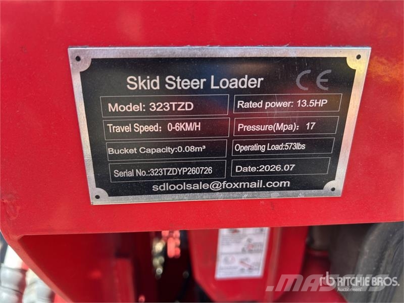  SDLOOL SL-323TZD Mini Skid Steer Loader (Unused) Kompaktlader