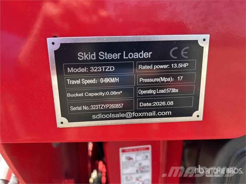 SDLOOL SL-323TZD Mini Skid Steer Loader (Unused) Smykem řízené nakladače
