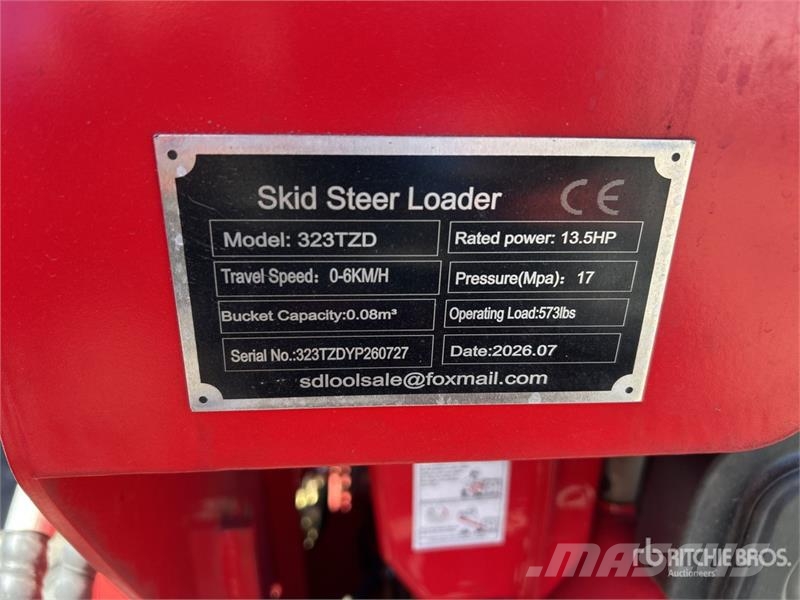 SDLOOL SL-323TZD Mini Skid Steer Loader (Unused) Minilæsser - skridstyret