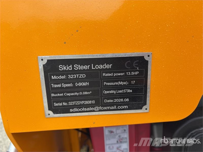 SDLOOL SL-323TZD Mini Skid Steer Loader (Unused) スキッドステアローダー
