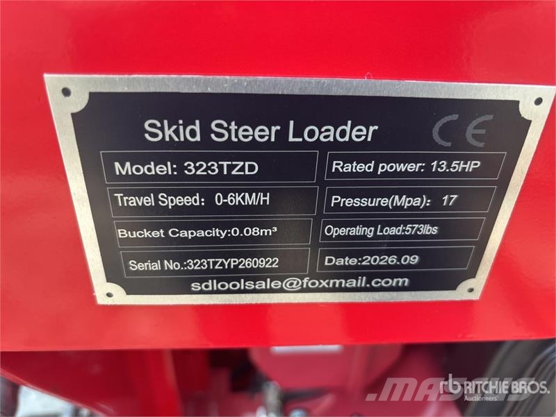 SDLOOL SL-323TZD Mini Skid Steer Loader (Unused) Skid steer mini utovarivači