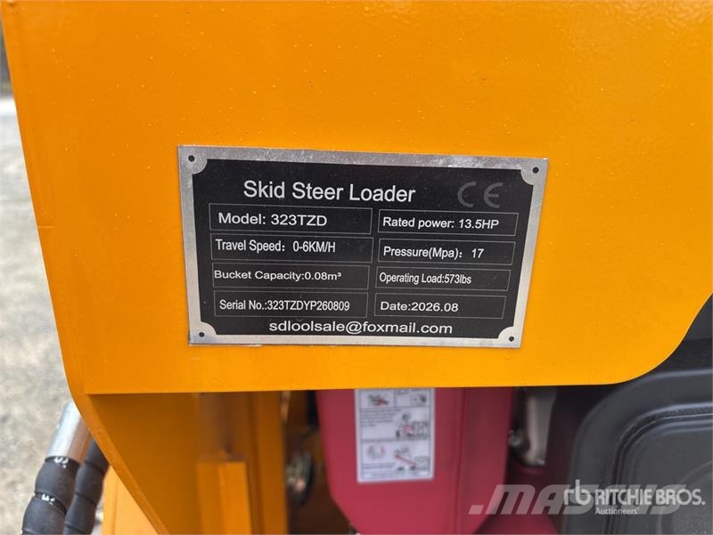  SDLOOL SL-323TZD Mini Skid Steer Loader (Unused) Skid steer mini nakladalci
