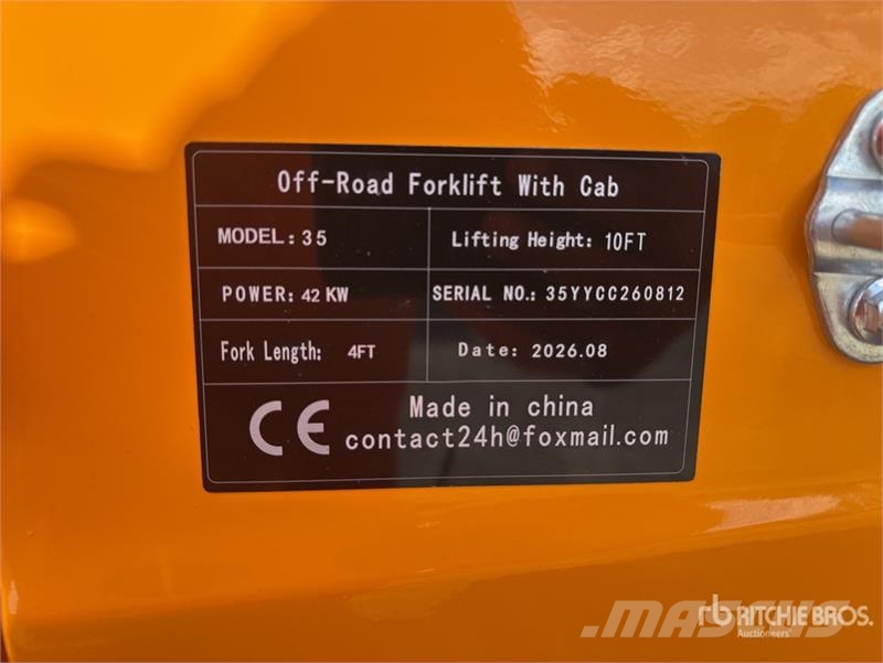 SDLOOL SL-35 3.5 ton 4x4 Rough Terrain Forklift (U 越野叉车|叉装车