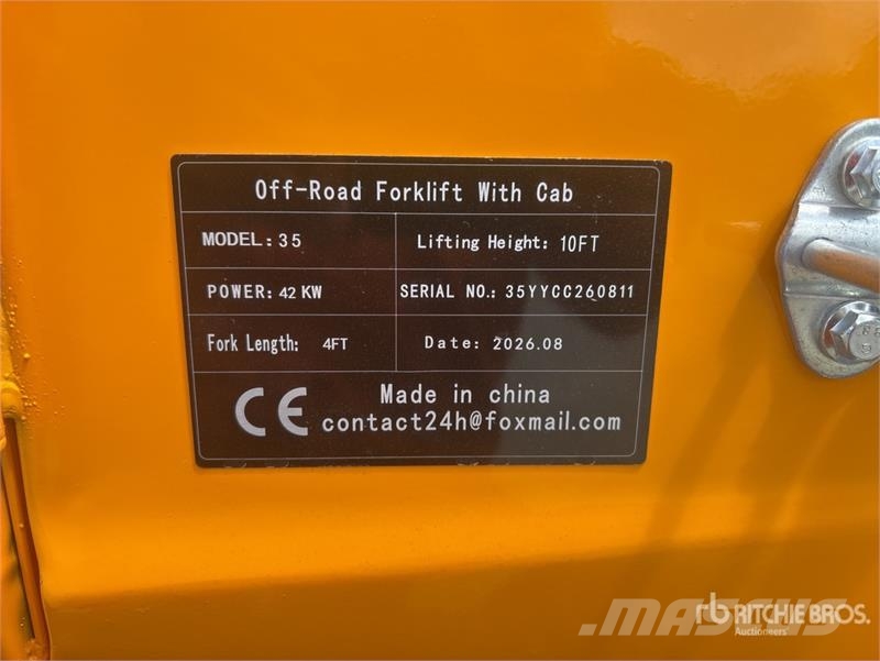 SDLOOL SL-35 Rough Terrain Forklift (Unused) Vanterenski viljuškar