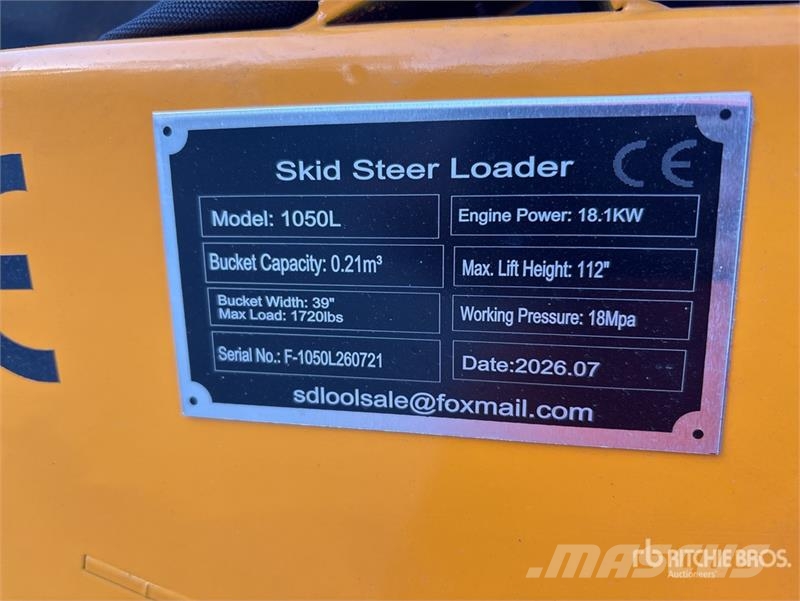 SDLOOL SL1050L Compact Track Loader (Unused) Chargeuse compacte
