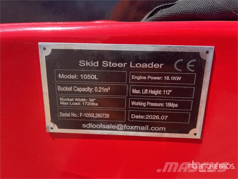 SDLOOL SL1050L Compact Track Loader (Unused) Kompaktrakodók