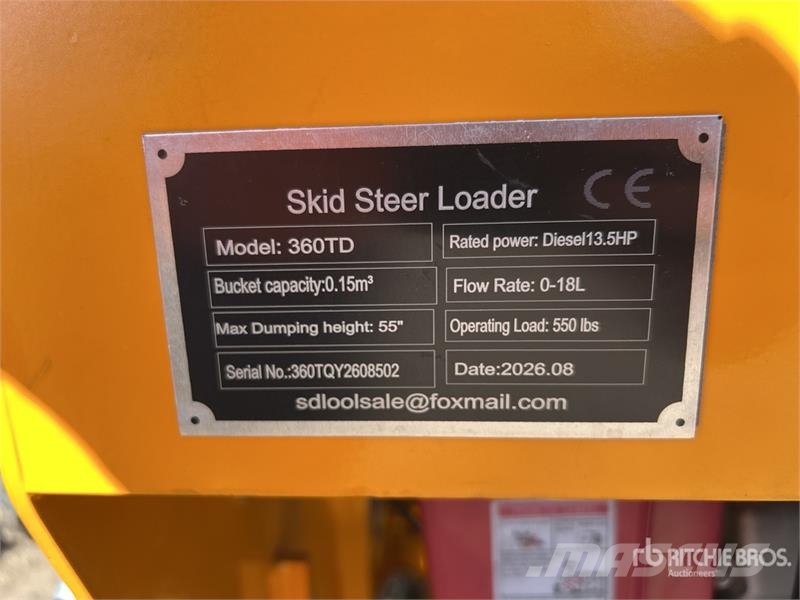  SDLOOL SL360TD Compact Track Loader (Unused) لوادر انزلاقية التوجيه