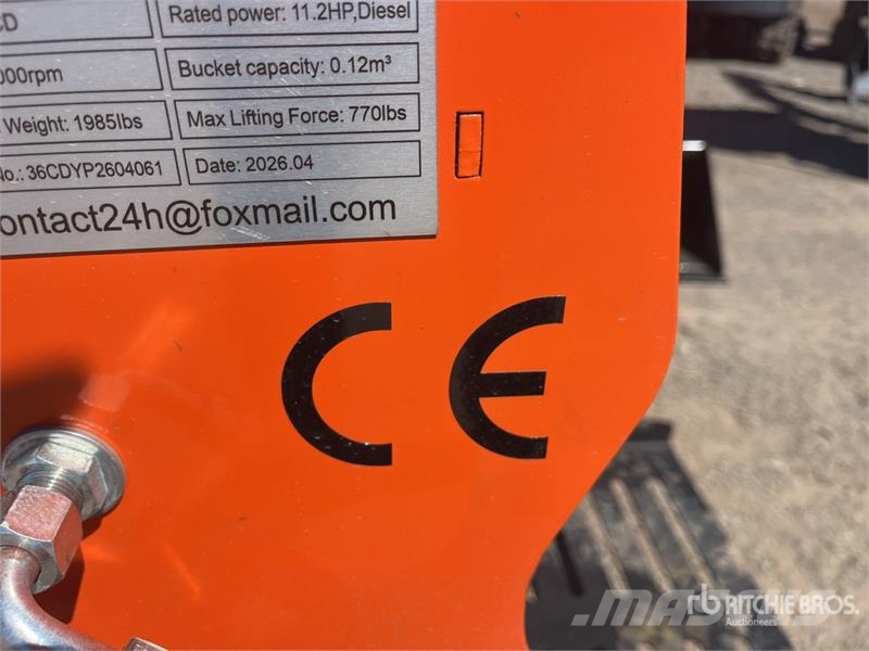 SDLOOL SL36CD Mini Compact Track Loader (Unused) لوادر انزلاقية التوجيه