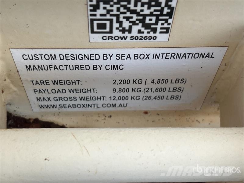  Seabox 5.8 m x 2.3 m Container Mat ماكينات زراعية - غير ذلك