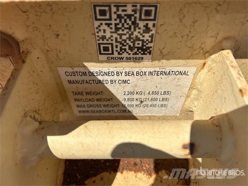  Seabox 5.8 m x 2.3 m Container Mat Egyéb mezőgazdasági gépek