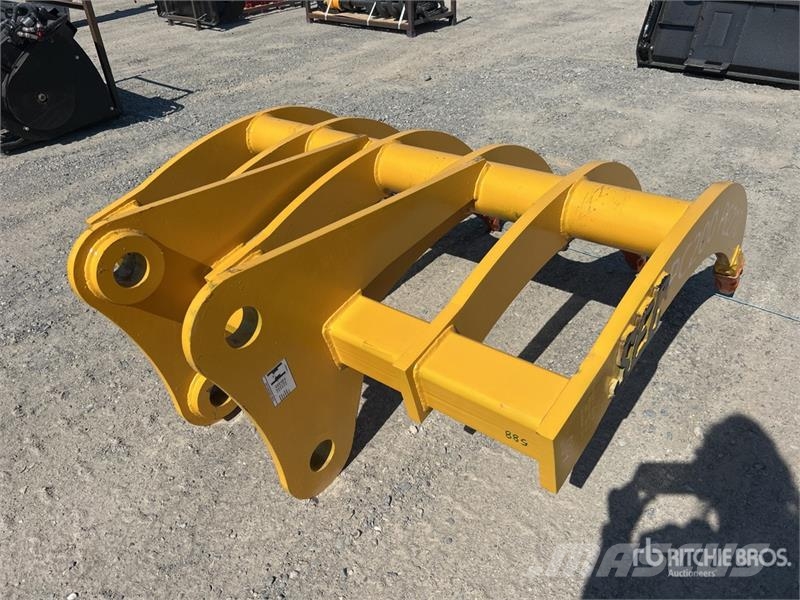 SEC 1550 mm Excavator Rake - Fits 20 Ton (Unused) Rendkészítő