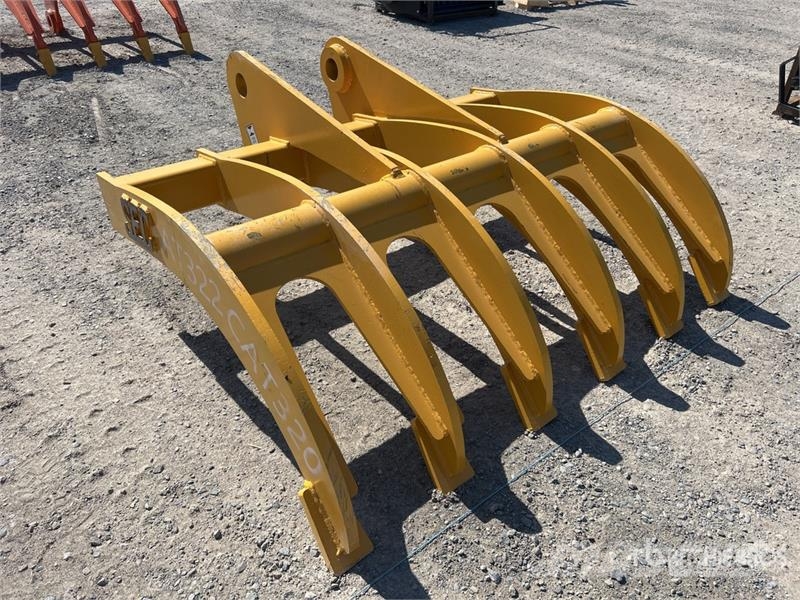 SEC 1550 mm Excavator Rake - Fits 20 Ton (Unused) Rendkészítő