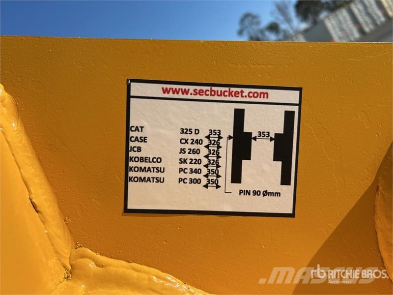 SEC 1600 mm Skeleton Excavator Bucket - Fits 30 Ton (U دلاء