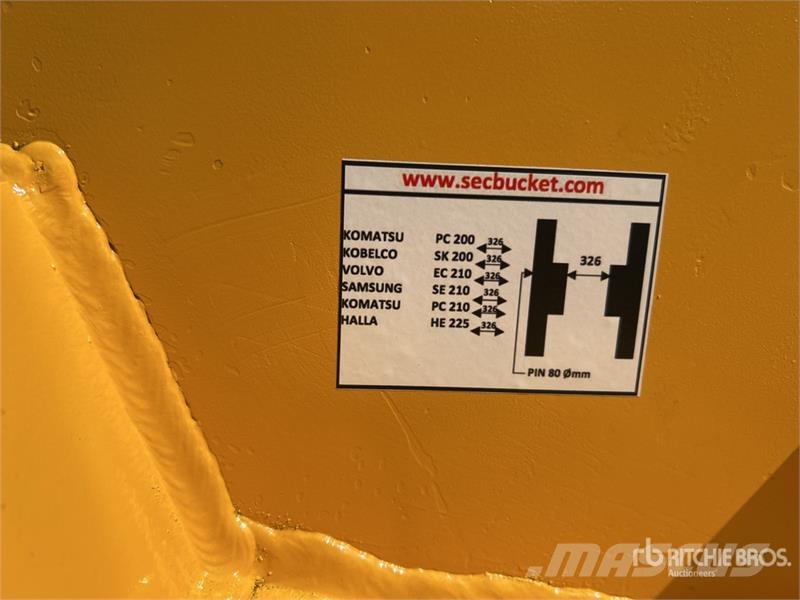 SEC 1600 mm Skeleton Excavator Bucket - Fits 20 Ton (U دلاء
